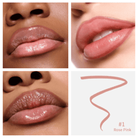 Image 5 of Waterproof Lip Liner Peel Off Tattoo Lipgloss Waterproof Long Lasting Matte Lip Tint Brown Contour T