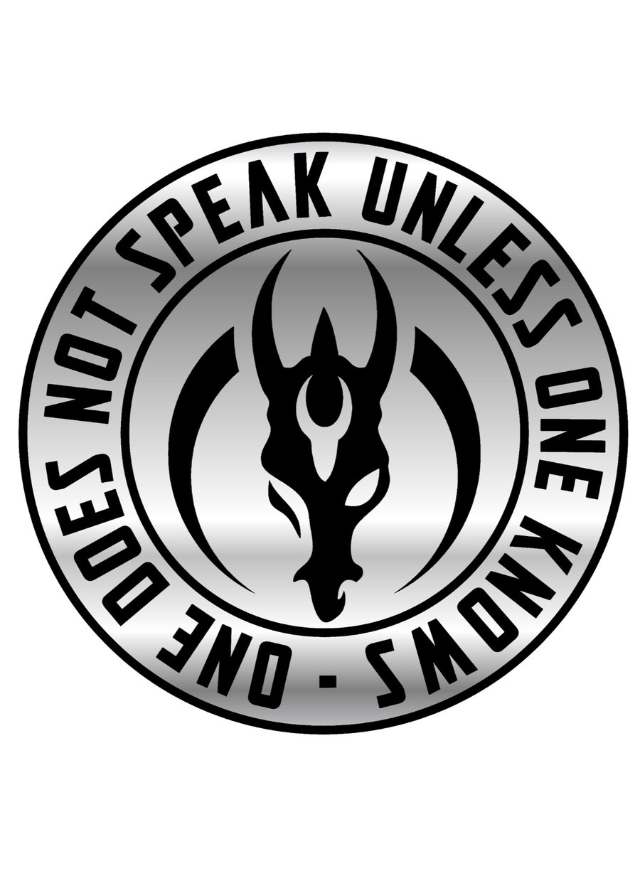 Image of One Does Not Speak by Deathstyle (Sticker Only)