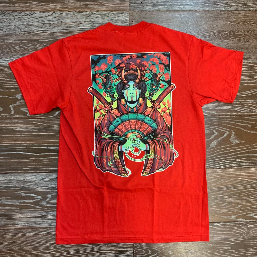 Image of Ahmya Warrior Red Men's T-shirt
