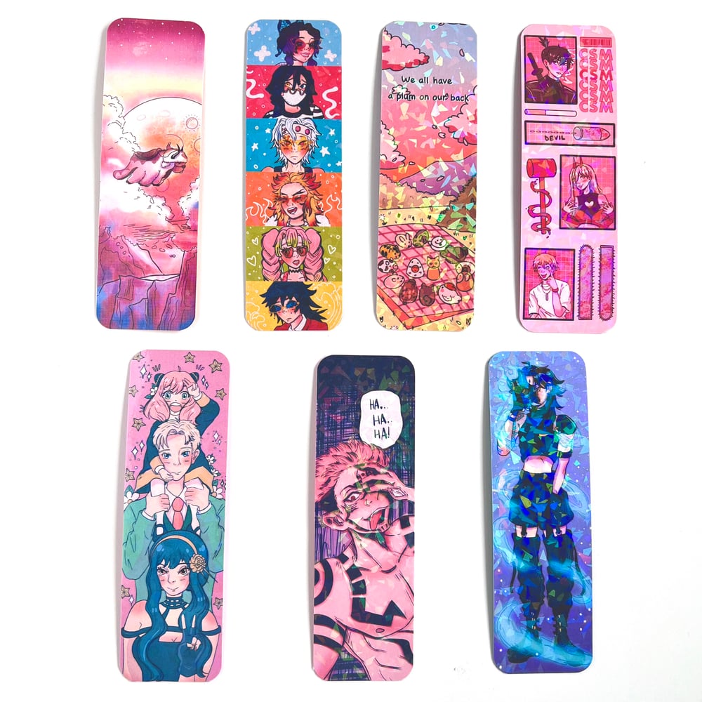 Image of Cute Anime Inspired Bookmarks