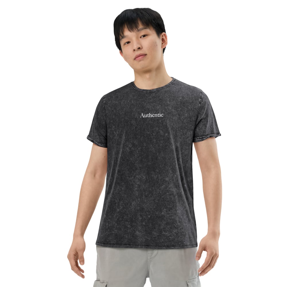 Image of Authentic Denim T-Shirt