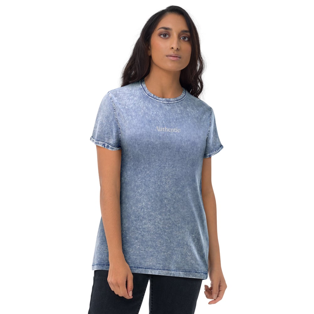 Image of Authentic Denim T-Shirt
