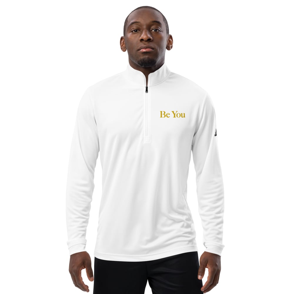 Image of Be You Adidas Quarter Zip Pullover