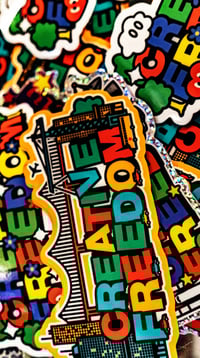 Image 2 of CREATIVE FREEDOM STICKERPACK