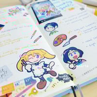 Image 3 of Blue Period: Kiss-Cut Sticker Sheet