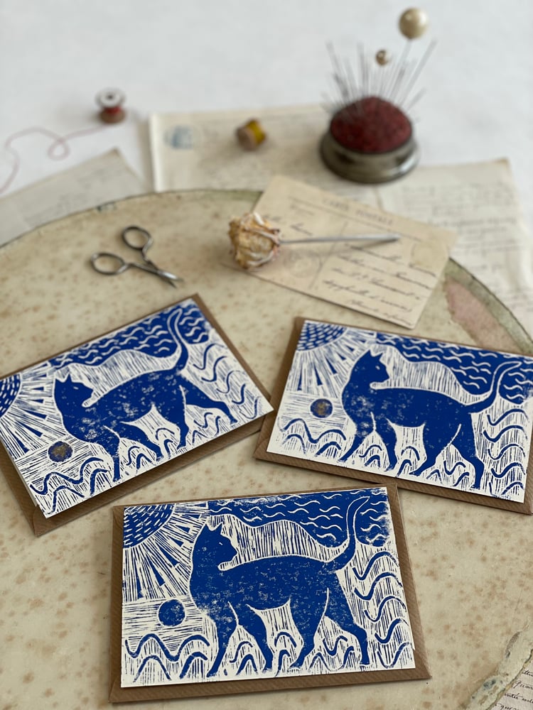 Image of Little Cat Greeting Cards