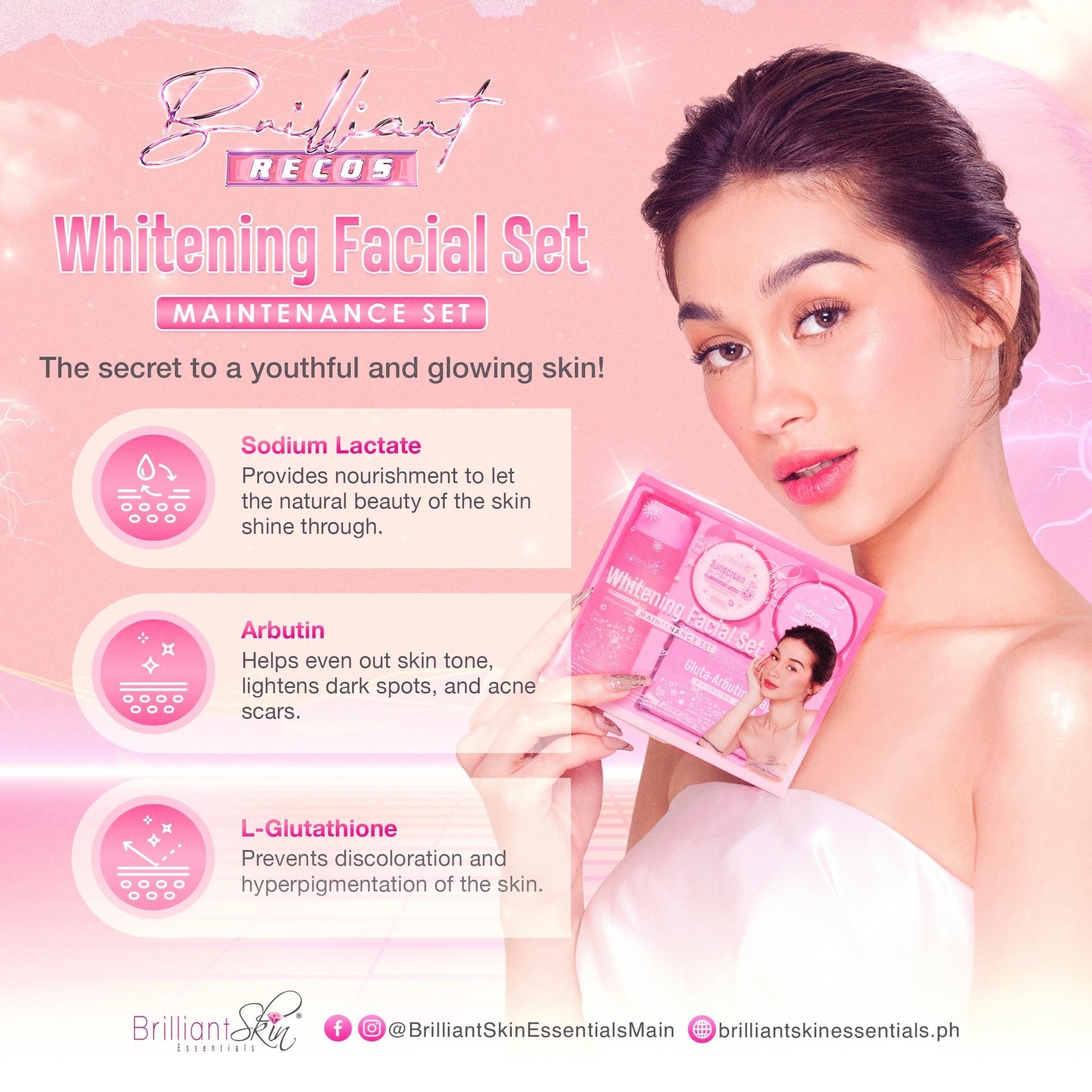 BRILLIANT SKIN ESSENTIALS Whitening Facial Set AllThingsByKriz