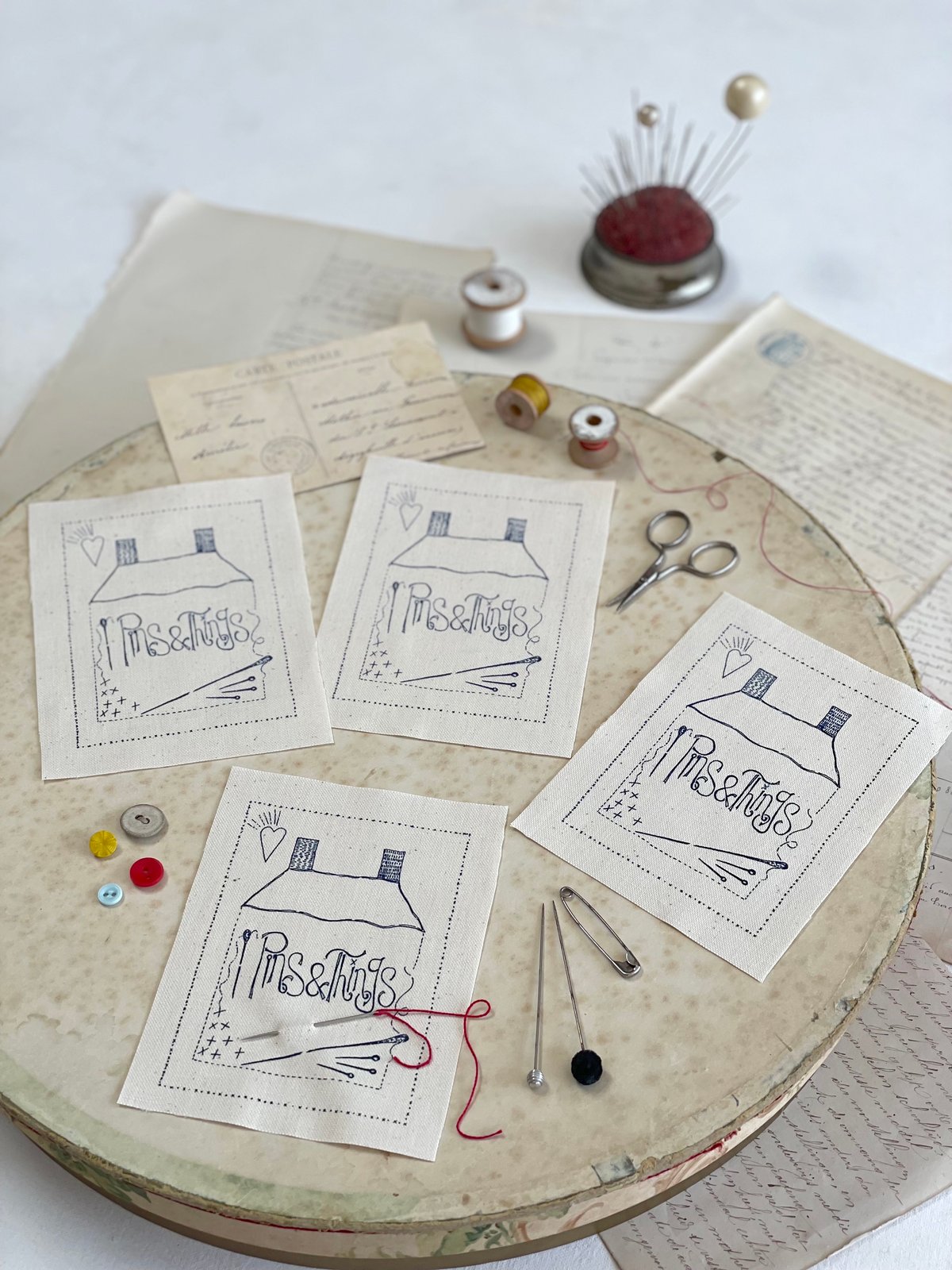Image of Little House (Pin Cushion template) 