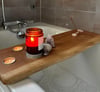 Solid Oak Bath Board for crystals or ipad