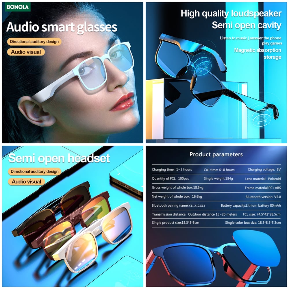 Image of Smart Bluetooth Sunglasses