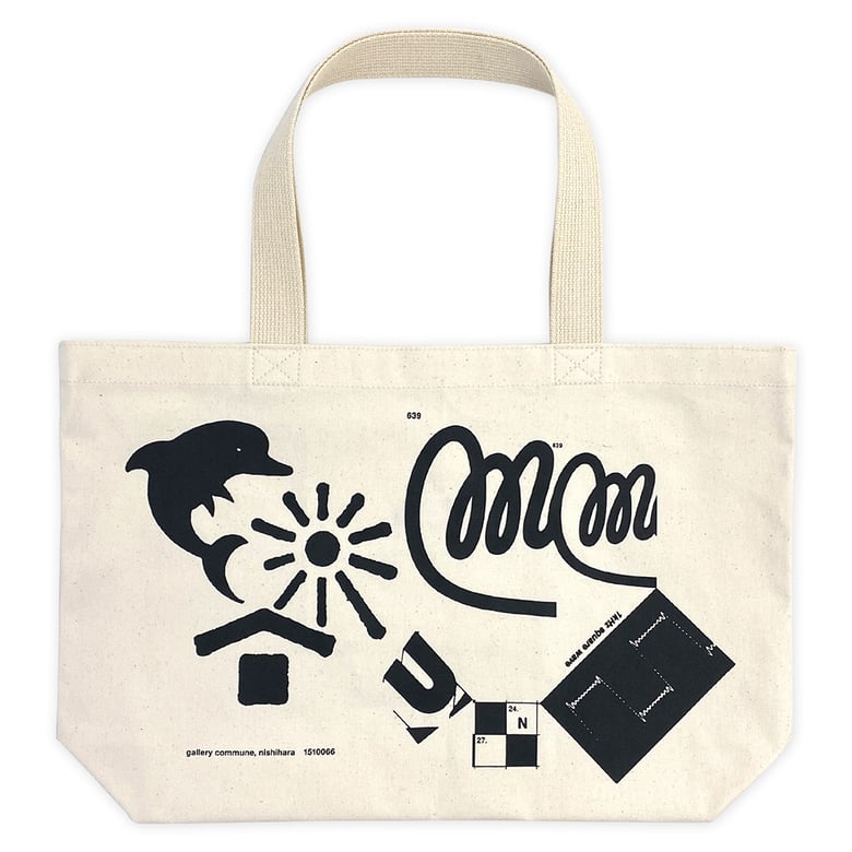 Image of Rob Cordiner × gallery commune Original Tote Bag [Black]