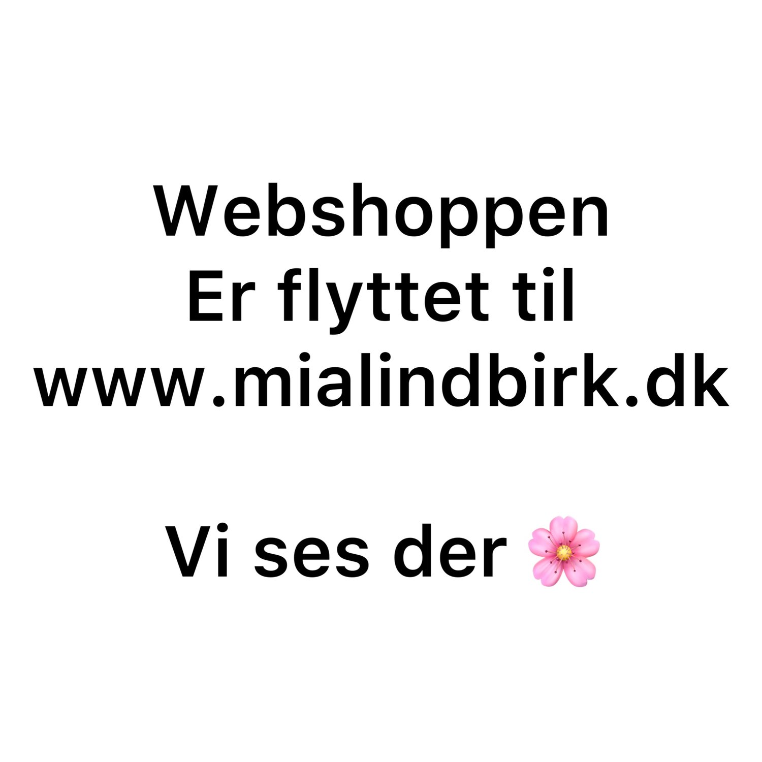 Image of Webshoppen er flyttet