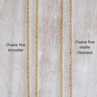 Image 4 of Collier Petite Médaille Initiale PIA - 26 Lettres