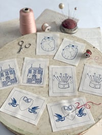 Image 1 of Single Assorted Embroidery Templates