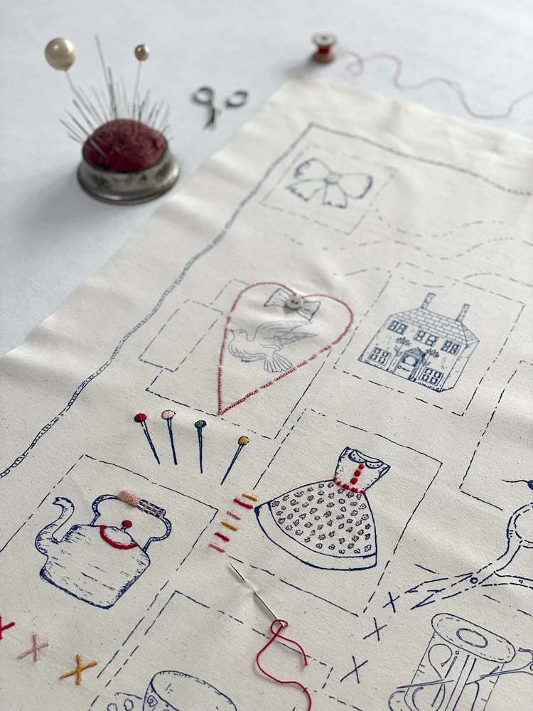 Image of A Jessie Chorley Doodle Cloth