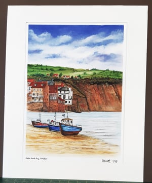 Image of Robin Hood Bay Art Print 