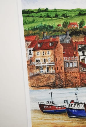 Image of Robin Hood Bay Art Print 