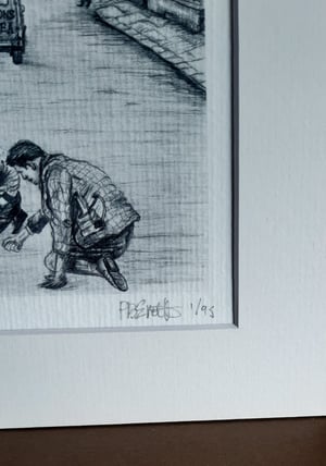 Image of The Green, Idle, Bradford - Art Print (B&W) 