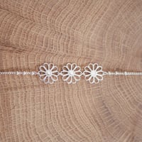 Image 3 of Bracelet Trio ROSIE Or/Argent