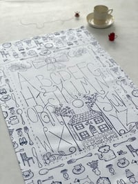 Image 1 of Alphabet Kitchen Towel