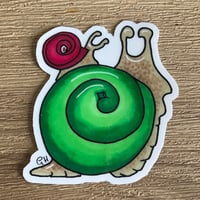 Image 2 of Super Snail Sticker Set