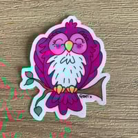 Image 3 of Rainbow Owls Sticker Set