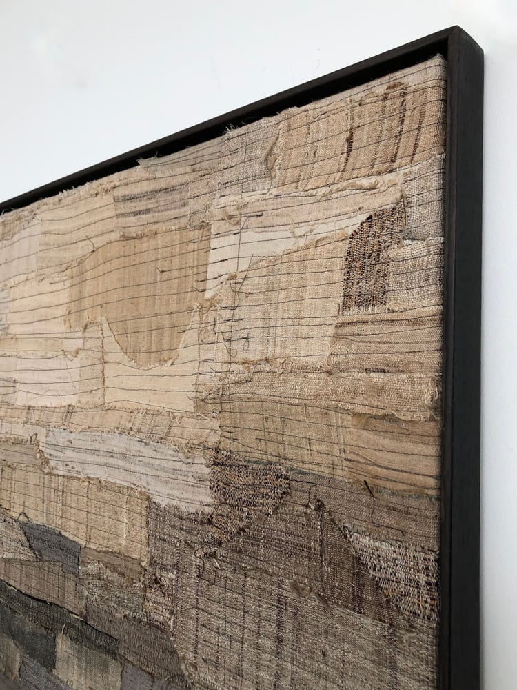 Image of large abstract stitched composition (