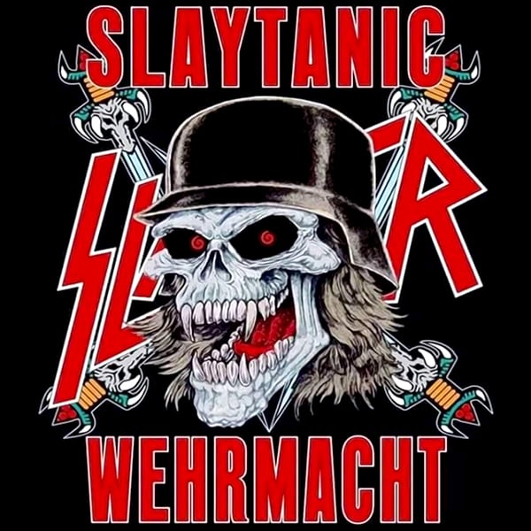 Image of Slaytanic Wehrmacht - Slayer Flag / Banner / Tapestry 