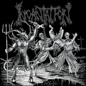 Image of Incantation " Blasphemous Cremation "  Flag / Banner / Tapestry