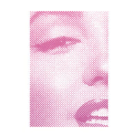 Image 2 of marilyn monroe - pink - large dot - P0121