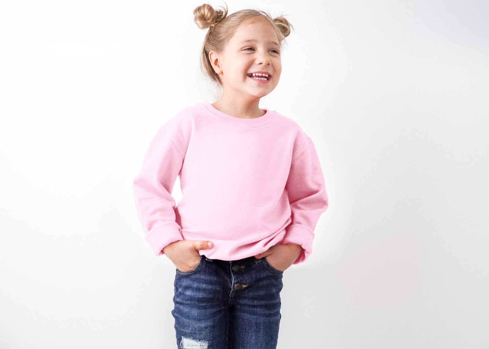 Pastel on sale pink sweatshirt