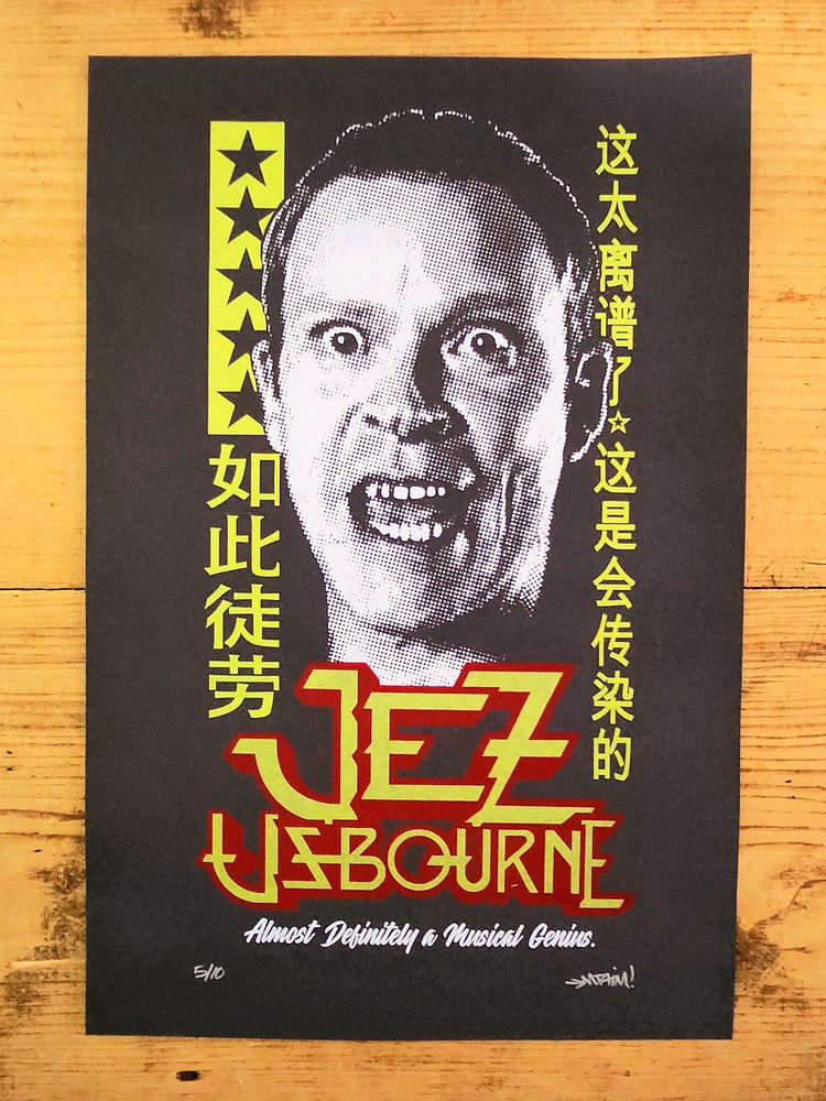 Image of The JEZ USBOURNE print!
