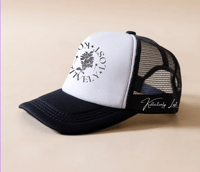 Image 2 of KOLLECTIVELY LOST HAT - 1st Edition (WHITE & BLACK)