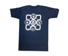 New Pipe & Chain Logo - Navy Blue T-Shirt