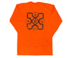 New Pipe & Chain Logo - Safety Orange Long Sleeve