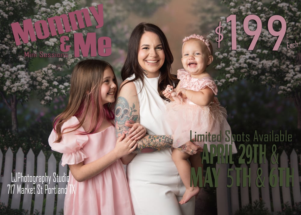 Image of MOMMY&ME MINI SESSIONS 2023 (Tree/Fence)