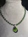 Image of GREEN QUARTZ WITH TIBETAN BEADS