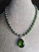 Image of GREEN QUARTZ WITH TIBETAN BEADS