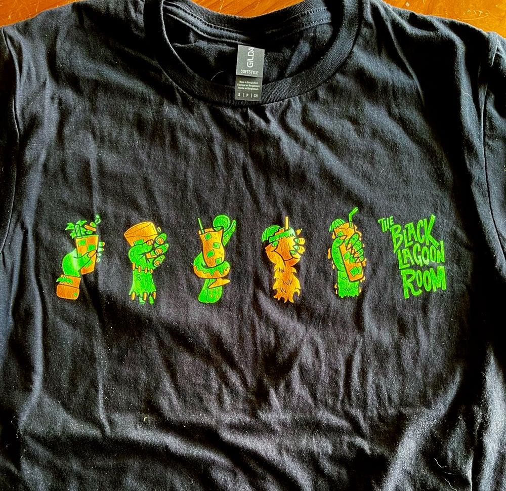 THIRSTY MONSTERS Neon Logo T-Shirt!