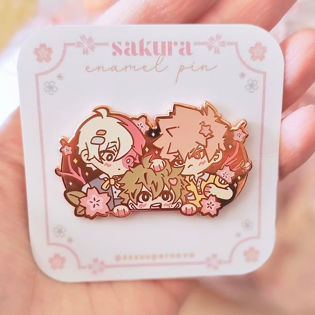 MHA - Floral Pins