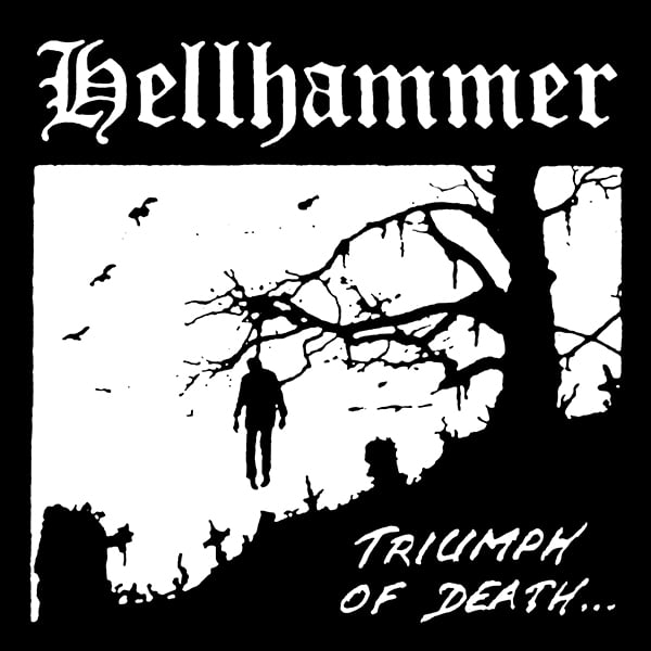 Image of Hellhammer " Triumph Of Death " Flag / Banner / Tapestry 