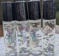 Image 1 of Silver confetti lip oil