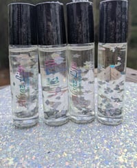 Image 3 of Silver confetti lip oil