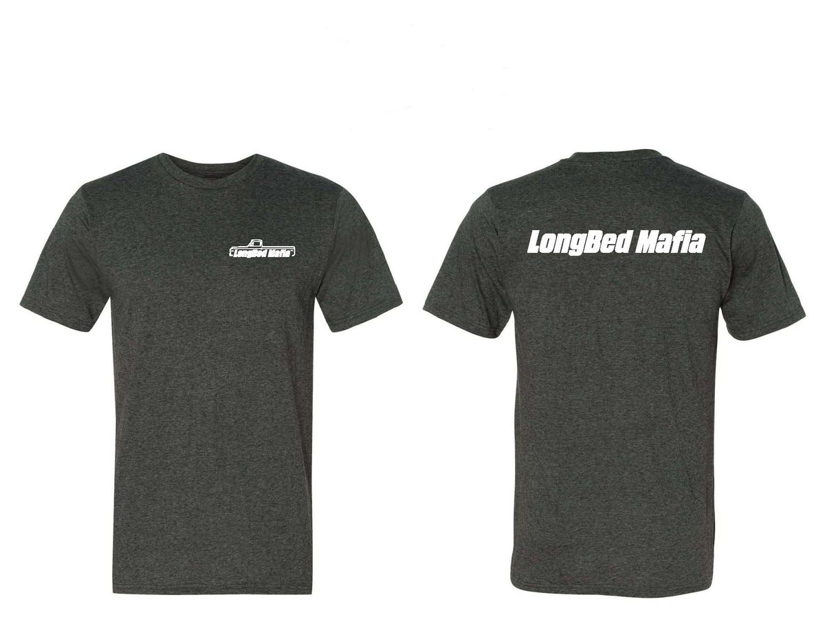 Image of Dark Grey LongBed Mafia Logo Shirt