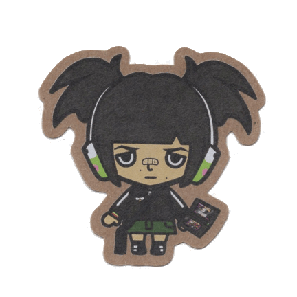 anne hero cookie paper sticker