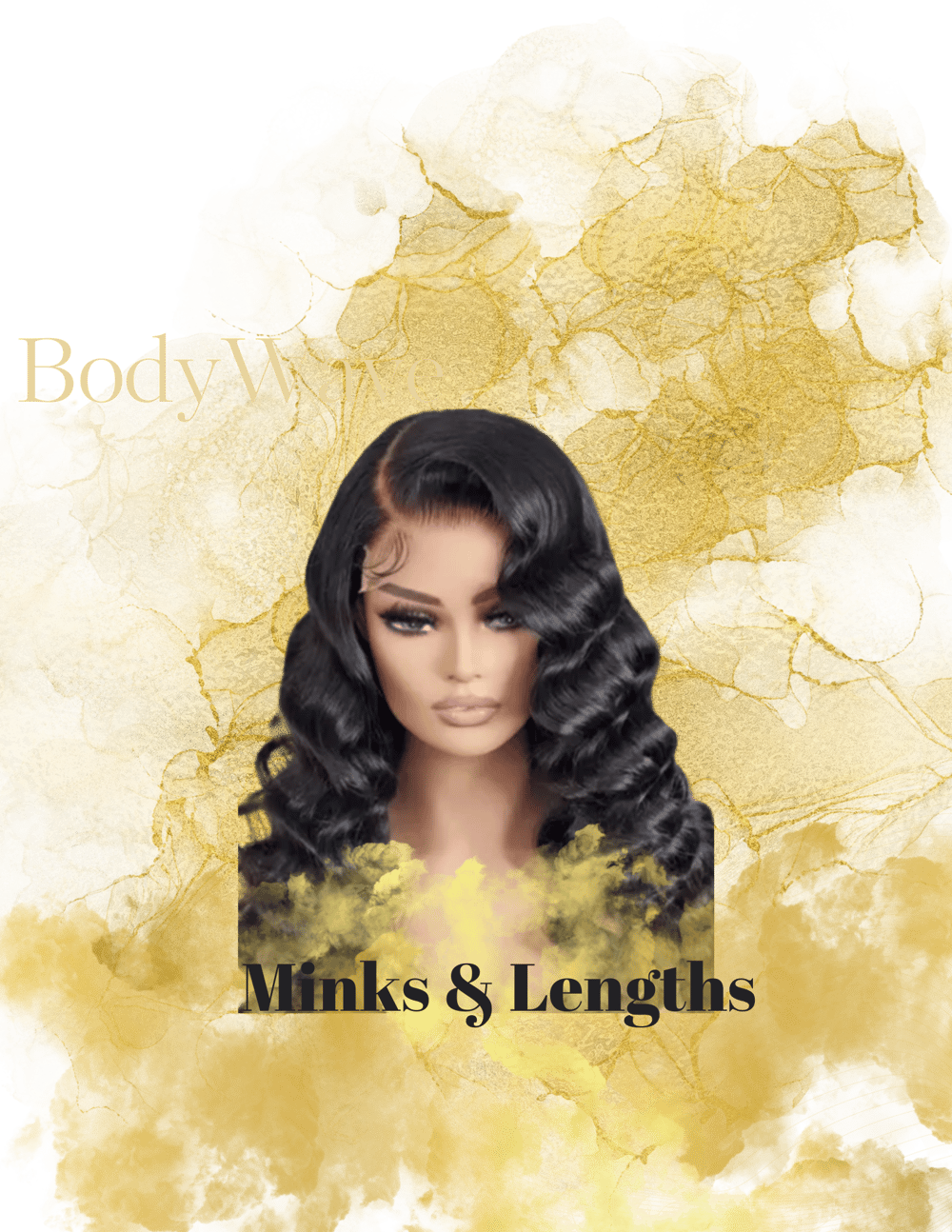 10-28in Bodywave Frontal wigs  