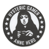 Hysteric Gamer Round Sticker