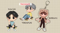 TXT ACRYLIC KEYCHAINS