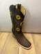 Image of Dalla's Cafe Sunflowers Leather Boots