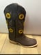 Image of Dalla's Cafe Sunflowers Leather Boots
